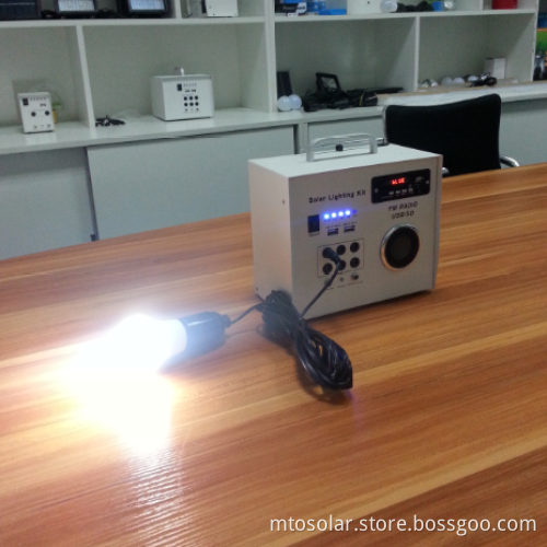 30w solar energy system with radio